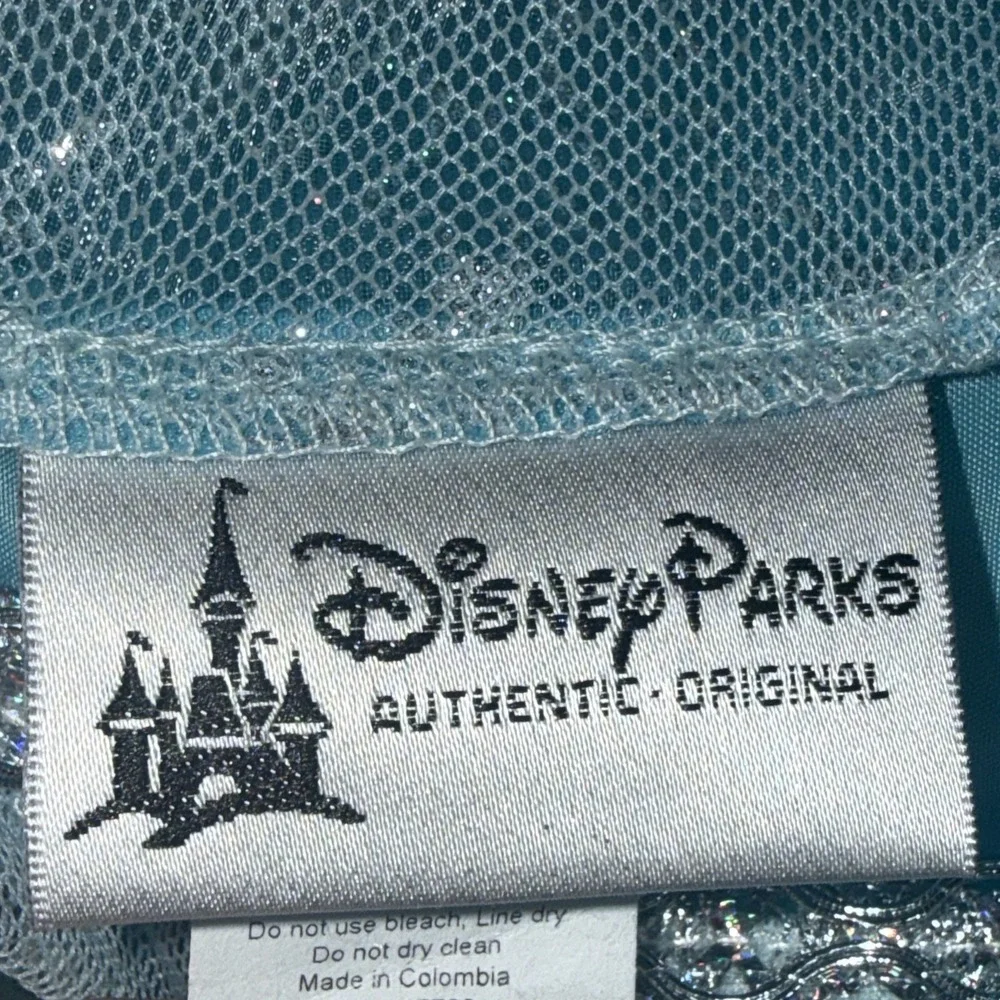 Disney Parks Elsa Blue Long Sleeve Dress Costume, Girls Size 14/16 Halloween